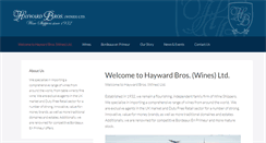 Desktop Screenshot of haywardbros.co.uk